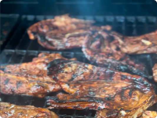 Marinated BBQ Lamb