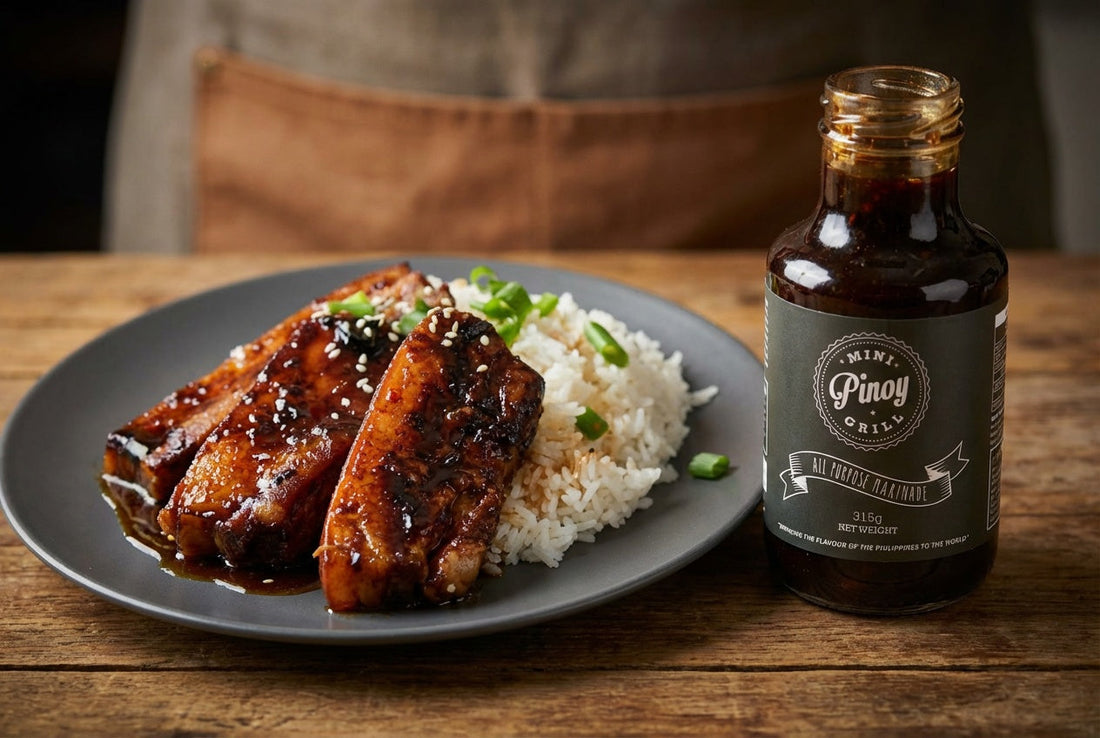 Slow Cooker Pork Adobo Recipe by Mini Pinoy Grill