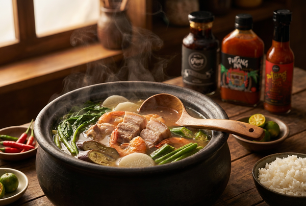 Traditional Sinigang (Filipino Sour Soup)